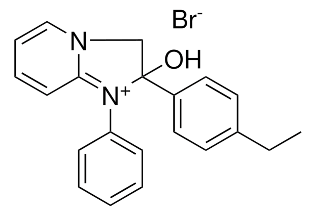 2-(4-ETHYLPHENYL)-2-HO-1-PHENYL-2,3-DIHYDROIMIDAZO(1,2-A)PYRIDIN-1-IUM BROMIDE AldrichCPR