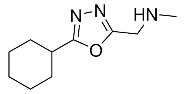 (5-Cyclohexyl-1,3,4-oxadiazol-2-yl)-N-methylmethanamine AldrichCPR