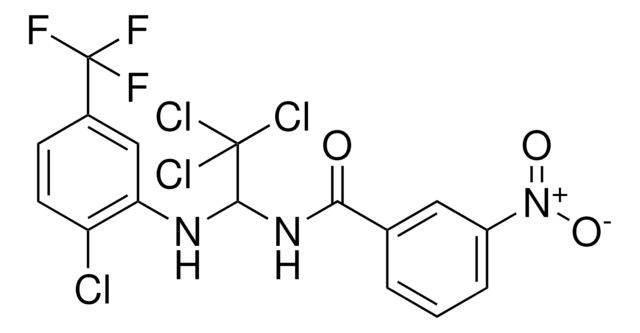 3-NITRO-N-(2,2,2-TRICHLORO-1-(2-CL-5-(TRIFLUOROMETHYL)ANILINO)ETHYL)BENZAMIDE AldrichCPR