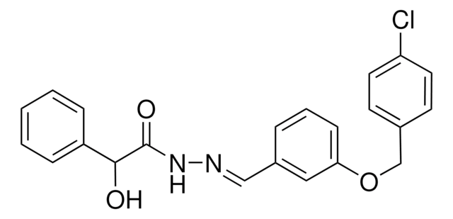 N'-(3-((4-CHLOROBENZYL)OXY)BENZYLIDENE)-2-HYDROXY-2-PHENYLACETOHYDRAZIDE AldrichCPR