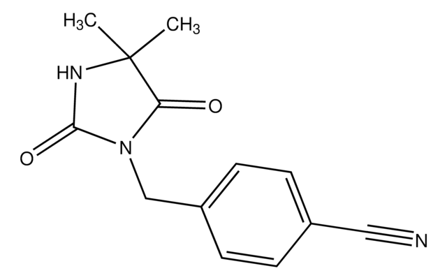 4-[(4,4-Dimethyl-2,5-dioxoimidazolidin-1-yl)methyl]benzonitrile