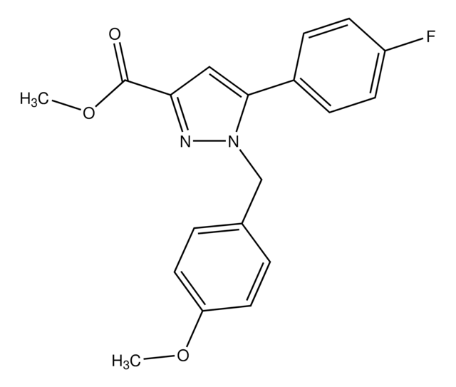 Methyl 1-(4-methoxybenzyl)-5-(4-fluorophenyl)-1H-pyrazole-3-carboxylate