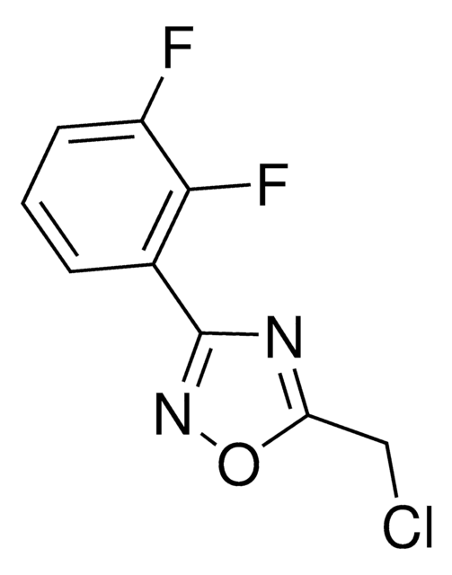 5-(Chloromethyl)-3-(2,3-difluorophenyl)-1,2,4-oxadiazole AldrichCPR