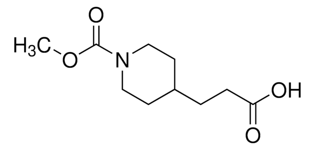 3-[1-(Methoxycarbonyl)-4-piperidinyl]propanoic acid AldrichCPR