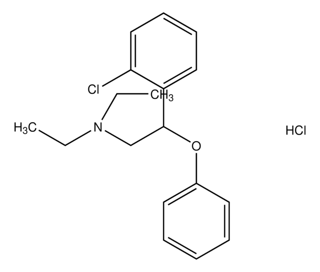 N-[2-(2-chlorophenyl)-2-phenoxyethyl]-N,N-diethylamine hydrochloride AldrichCPR