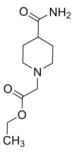 Ethyl [4-(aminocarbonyl)-1-piperidinyl]acetate AldrichCPR