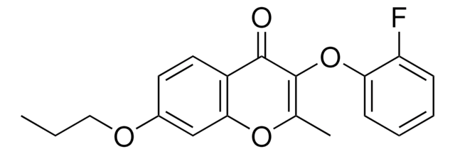 3-(2-FLUOROPHENOXY)-2-METHYL-7-PROPOXY-4H-CHROMEN-4-ONE AldrichCPR