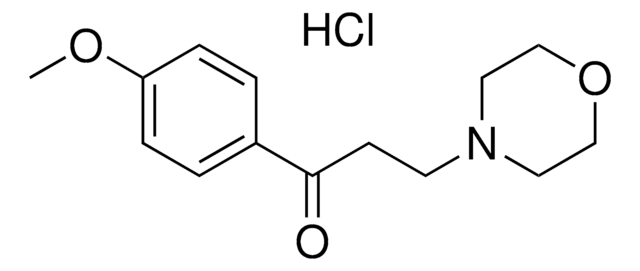 1-(4-METHOXY-PHENYL)-3-MORPHOLIN-4-YL-PROPAN-1-ONE, HYDROCHLORIDE AldrichCPR