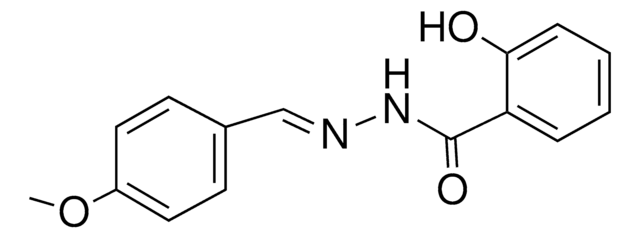 2-hydroxy-N'-[(E)-(4-methoxyphenyl)methylidene]benzohydrazide AldrichCPR