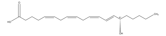 15(S)-Hydroxy-(5Z,8Z,11Z,13E)-eicosatetraenoic acid ~150&#160;&#956;g/mL in ethanol, &#8805;97.0% (HPLC)