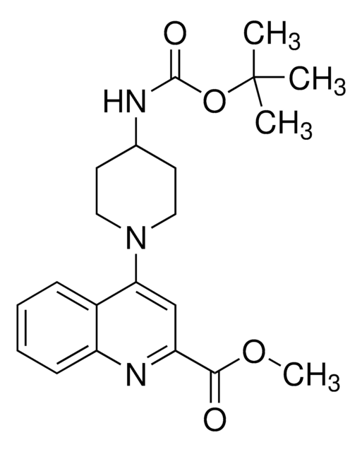 Methyl 4-{4-[(tert-butoxycarbonyl)amino]-1-piperidinyl}-2-quinolinecarboxylate AldrichCPR