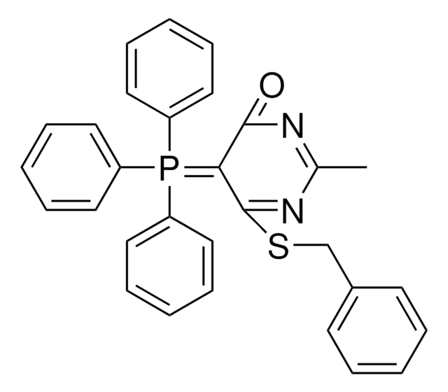 6-BENZYLSULFANYL-2-METHYL-5-(TRIPHENYL-PHOSPHANYLIDENE)-5H-PYRIMIDIN-4-ONE AldrichCPR