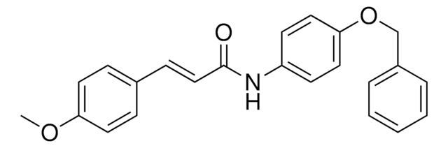 N-(4-BENZYLOXY-PHENYL)-3-(4-METHOXY-PHENYL)-ACRYLAMIDE AldrichCPR