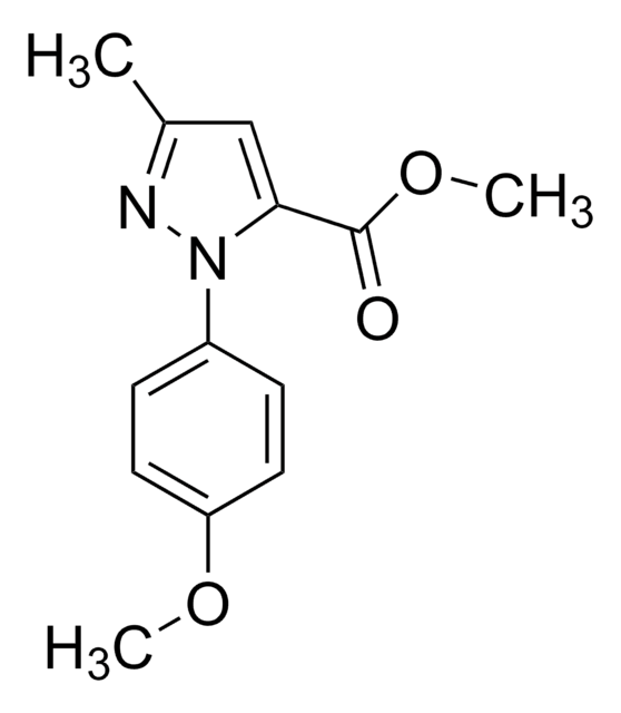 Methyl 1-(4-methoxyphenyl)-3-methyl-1H-pyrazole-5-carboxylate AldrichCPR