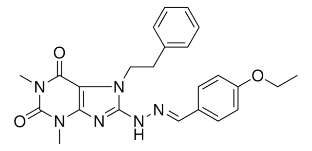 4-ETHOXYBENZALDEHYDE [1,3-DIMETHYL-2,6-DIOXO-7-(2-PHENYLETHYL)-2,3,6,7-TETRAHYDRO-1H-PURIN-8-YL]HYDRAZONE AldrichCPR