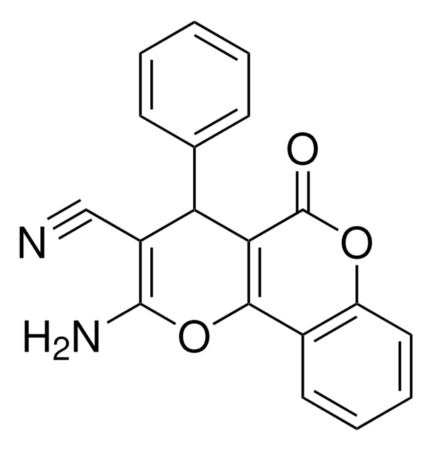 2-AMINO-5-OXO-4-PHENYL-4H,5H-PYRANO(3,2-C)CHROMENE-3-CARBONITRILE AldrichCPR