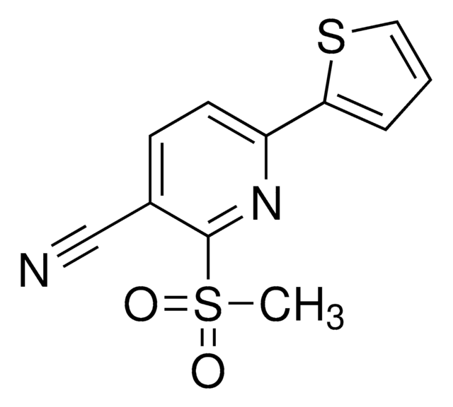 2-(methylsulfonyl)-6-(2-thienyl)nicotinonitrile AldrichCPR