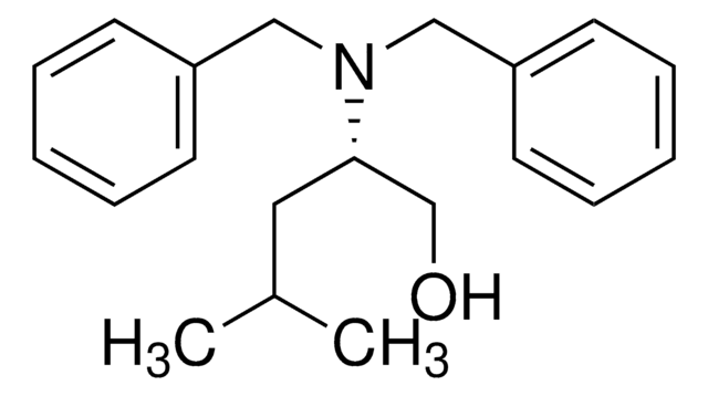 (S)-(+)-2-(N,N-Dibenzylamino)-4-methylpentanol 90%