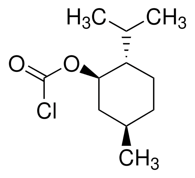 (1R)-(&#8722;)-Menthyl chloroformate optical purity ee: 99% (GLC)