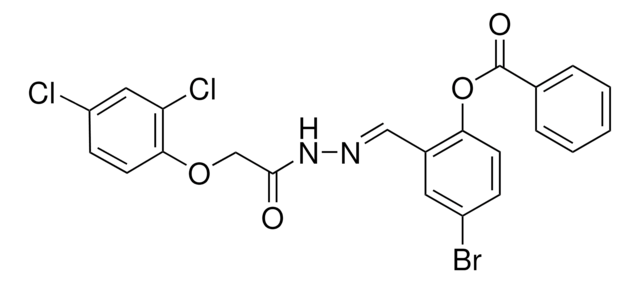 4-BROMO-2-(2-((2,4-DICHLOROPHENOXY)ACETYL)CARBOHYDRAZONOYL)PHENYL BENZOATE AldrichCPR