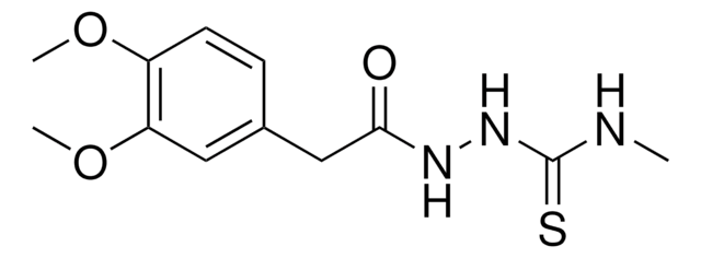 2-((3,4-DIMETHOXYPHENYL)ACETYL)-N-METHYLHYDRAZINECARBOTHIOAMIDE AldrichCPR