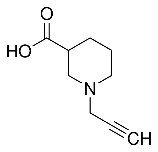 1-(2-Propynyl)-3-piperidinecarboxylic acid AldrichCPR