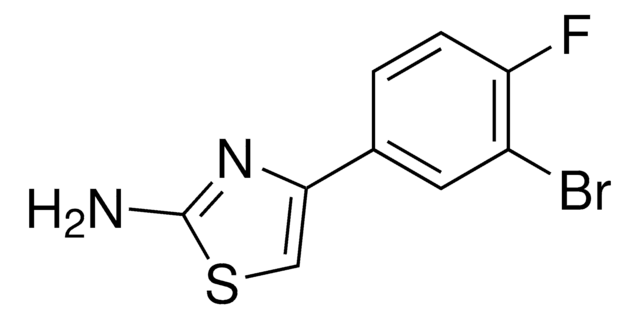 4-(3-Bromo-4-fluorophenyl)-1,3-thiazol-2-ylamine AldrichCPR