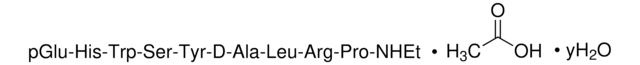 [des-Gly10, D-Ala6]-LH-RH ethylamide acetate salt hydrate &#8805;97% (HPLC), powder