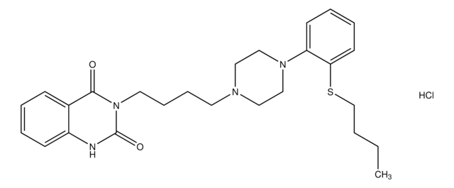 3-(4-{4-[2-(butylsulfanyl)phenyl]-1-piperazinyl}butyl)-2,4(1H,3H)-quinazolinedione hydrochloride AldrichCPR