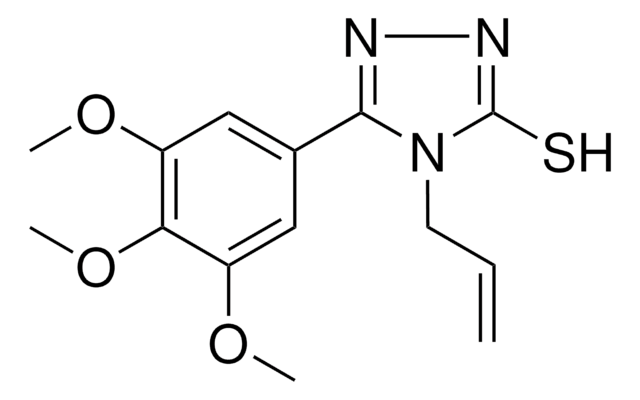 4-ALLYL-5-(3,4,5-TRIMETHOXY-PHENYL)-4H-(1,2,4)TRIAZOLE-3-THIOL AldrichCPR