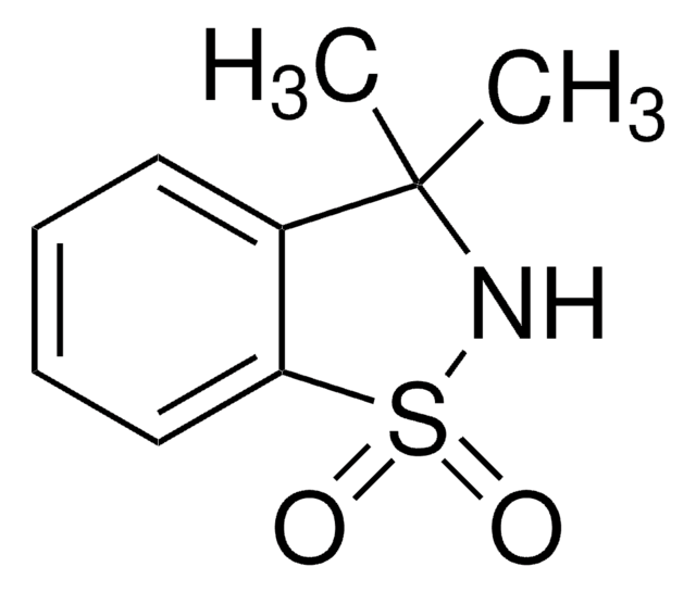 2,3-Dihydro-3,3-dimethyl-1,2-benzisothiazole 1,1-dioxide &#8805;97.0%