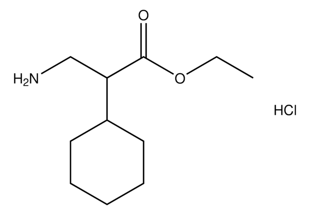 Ethyl 3-amino-2-cyclohexylpropanoate hydrochloride AldrichCPR