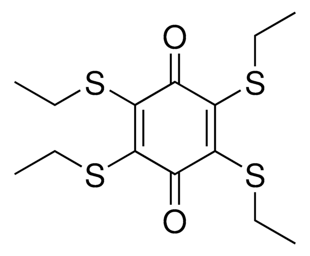 2,3,5,6-Tetrakis(ethylsulfanyl)benzo-1,4-quinone AldrichCPR