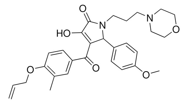 4-[4-(ALLYLOXY)-3-METHYLBENZOYL]-3-HYDROXY-5-(4-METHOXYPHENYL)-1-[3-(4-MORPHOLINYL)PROPYL]-1,5-DIHYDRO-2H-PYRROL-2-ONE AldrichCPR