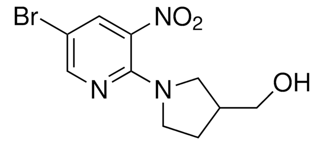 (1-(5-Bromo-3-nitropyridin-2-yl)pyrrolidin-3-yl)methanol AldrichCPR