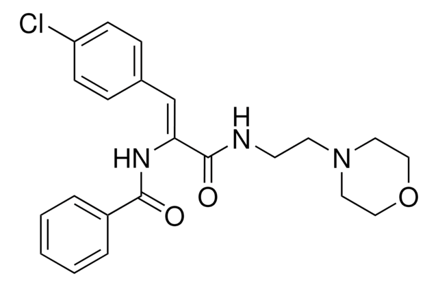 N-(2-(4-CHLOROPHENYL)-1-(((2-(4-MORPHOLINYL)ETHYL)AMINO)CARBONYL)VINYL)BENZAMIDE AldrichCPR