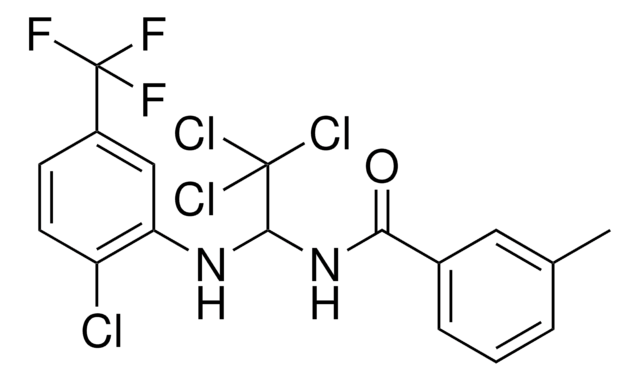 3-ME-N-(2,2,2-TRICHLORO-1-(2-CHLORO-5-(TRIFLUOROMETHYL)ANILINO)ETHYL)BENZAMIDE AldrichCPR