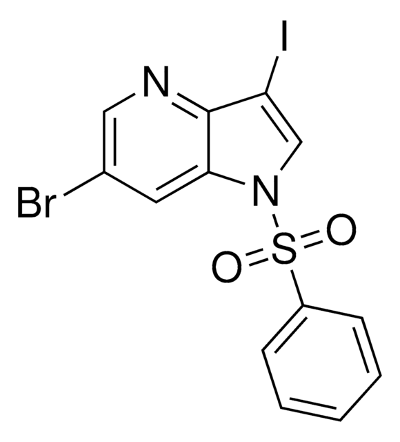 6-Bromo-3-iodo-1-(phenylsulfonyl)-1H-pyrrolo[3,2-b]pyridine AldrichCPR