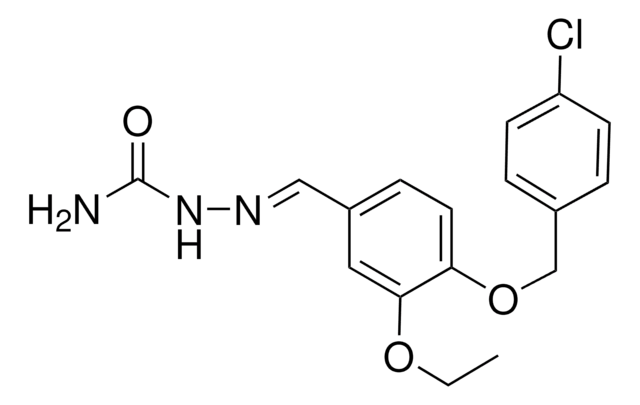 4-((4-CHLOROBENZYL)OXY)-3-ETHOXYBENZALDEHYDE SEMICARBAZONE AldrichCPR