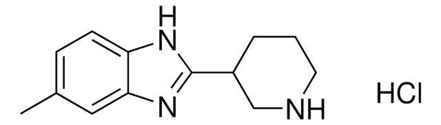 5-Methyl-2-(piperidin-3-yl)-1H-benzo[d]imidazole hydrochloride AldrichCPR