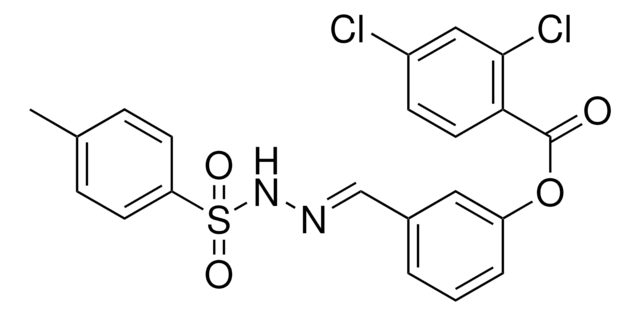 3-(2-((4-METHYLPHENYL)SULFONYL)CARBOHYDRAZONOYL)PHENYL 2,4-DICHLOROBENZOATE AldrichCPR