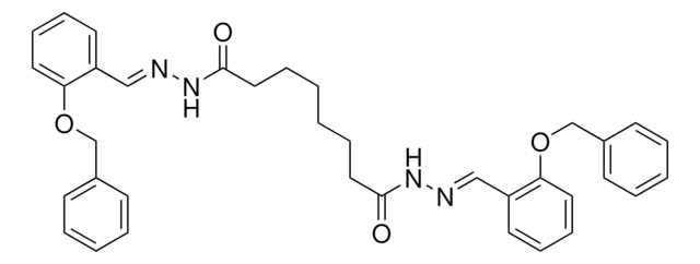 N'(1),N'(8)-BIS(2-(BENZYLOXY)BENZYLIDENE)OCTANEDIHYDRAZIDE AldrichCPR