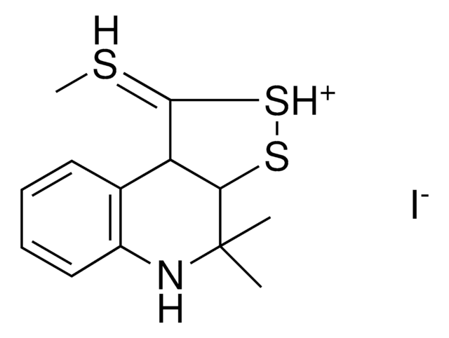 DI-ME-1-(ME-SULFANYLIDENE)-1H-THIA-THIONIA-AZA-CYCLOPENTA(A)NAPHTHALENE, IODIDE AldrichCPR