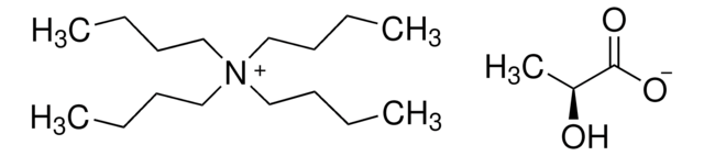 Tetrabutylammonium L-lactate solution 70&#160;wt. % in H2O