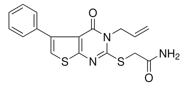 2-((3-ALLYL-4-OXO-5-PHENYL-3,4-DIHYDROTHIENO(2,3-D)PYRIMIDIN-2-YL)THIO)ACETAMIDE AldrichCPR