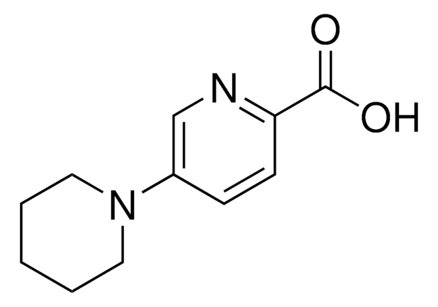 5-(1-Piperidinyl)-2-pyridinecarboxylic acid AldrichCPR