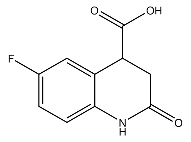 6-Fluoro-2-oxo-1,2,3,4-tetrahydroquinoline-4-carboxylic acid AldrichCPR