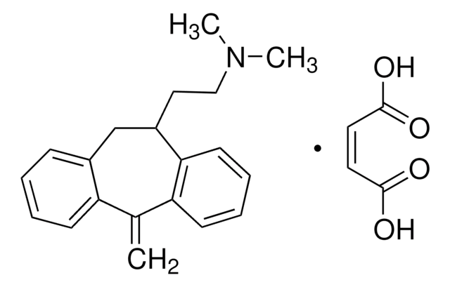 10 11 Dihydro N N Dimethyl 5 Methylene 5H Dibenzo A D Cycloheptene 10 Ethanamine Maleate 1 1