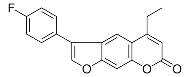 5-ETHYL-3-(4-FLUOROPHENYL)-7H-FURO(3,2-G)CHROMEN-7-ONE AldrichCPR