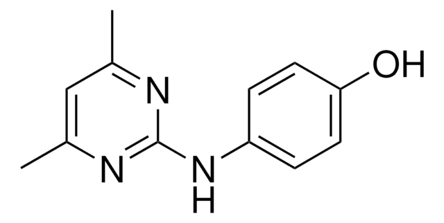 4-((4,6-DIMETHYL-2-PYRIMIDINYL)AMINO)PHENOL AldrichCPR